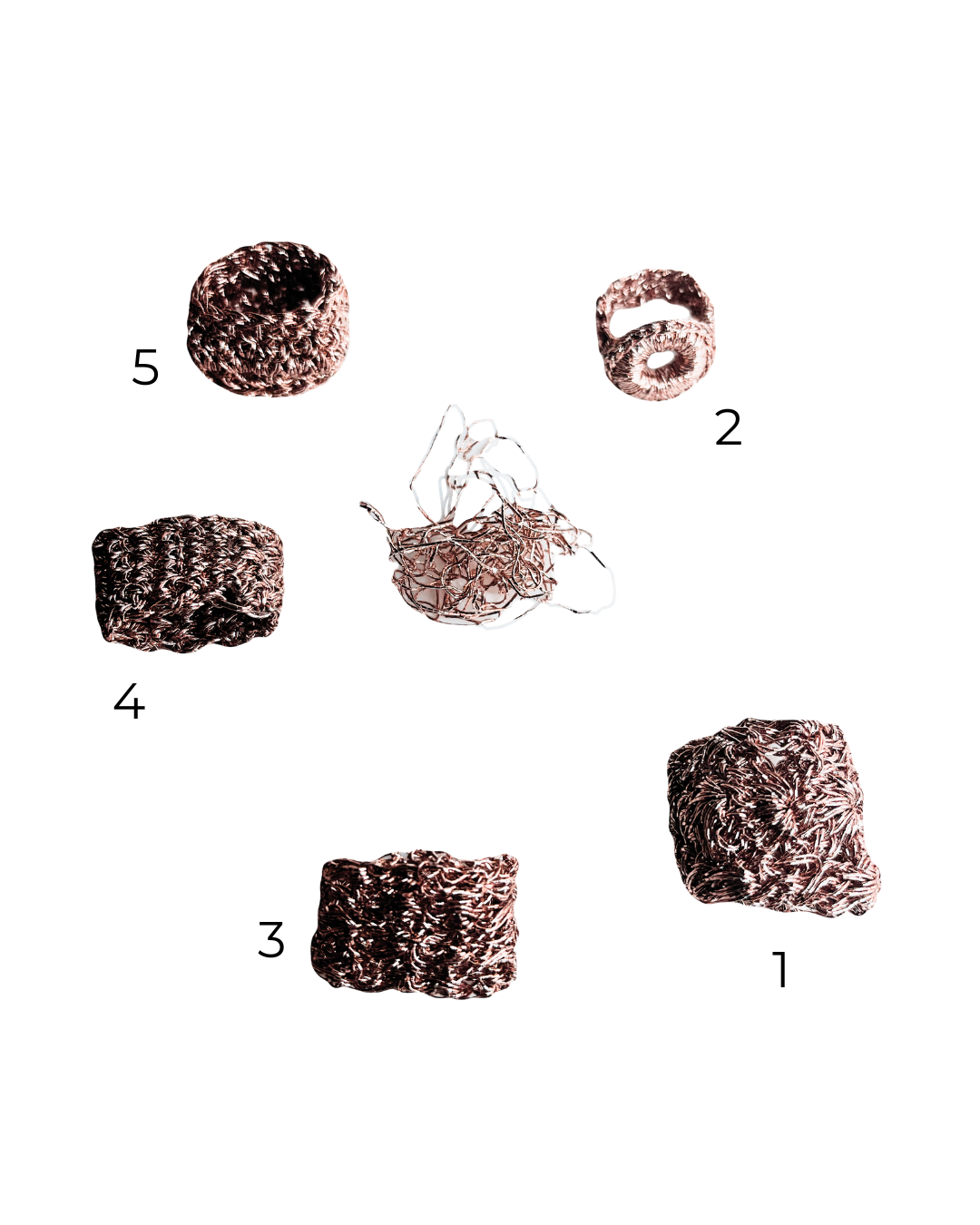 5 Hook Diamond Crochet