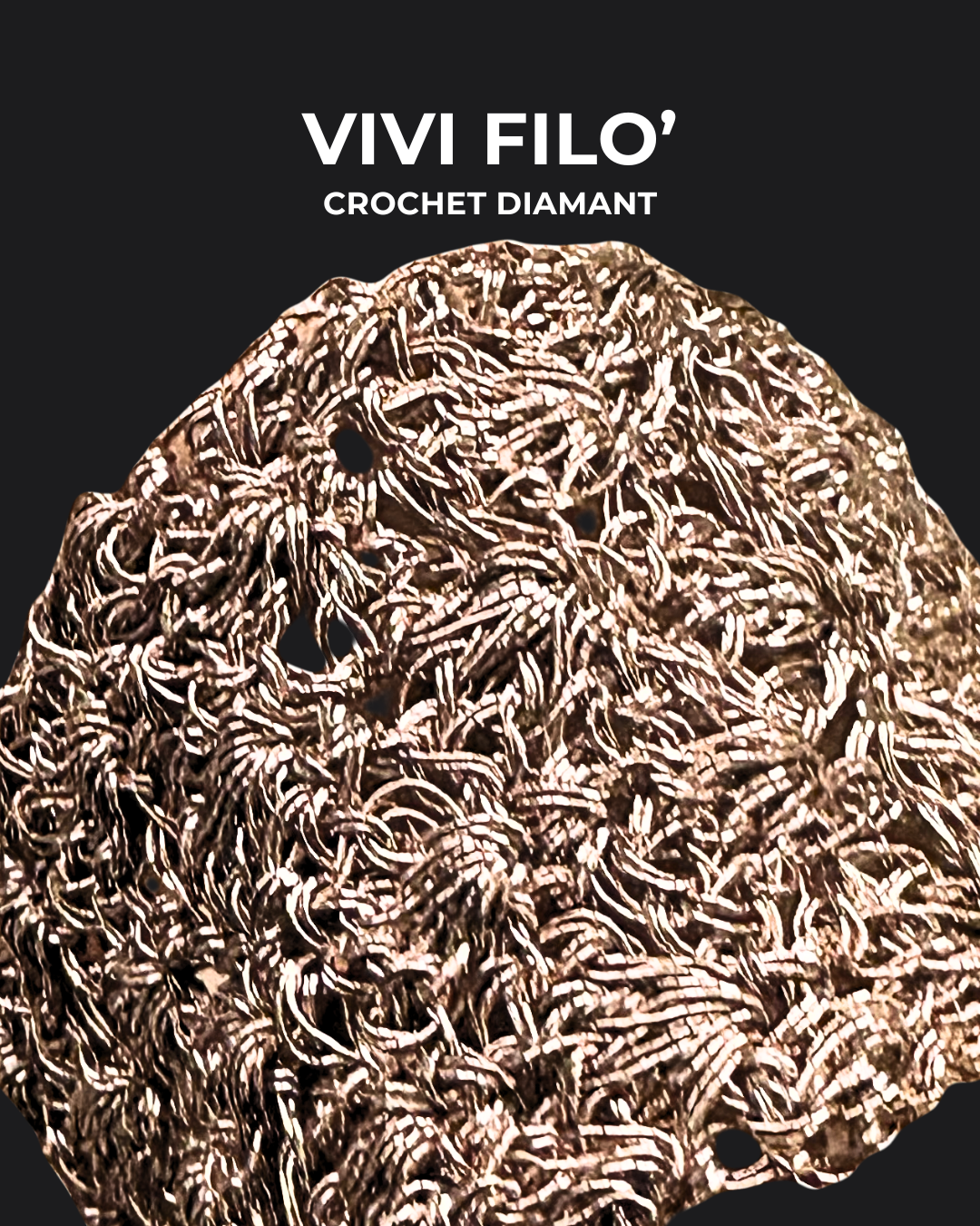 Bracelet Crochet Diamant