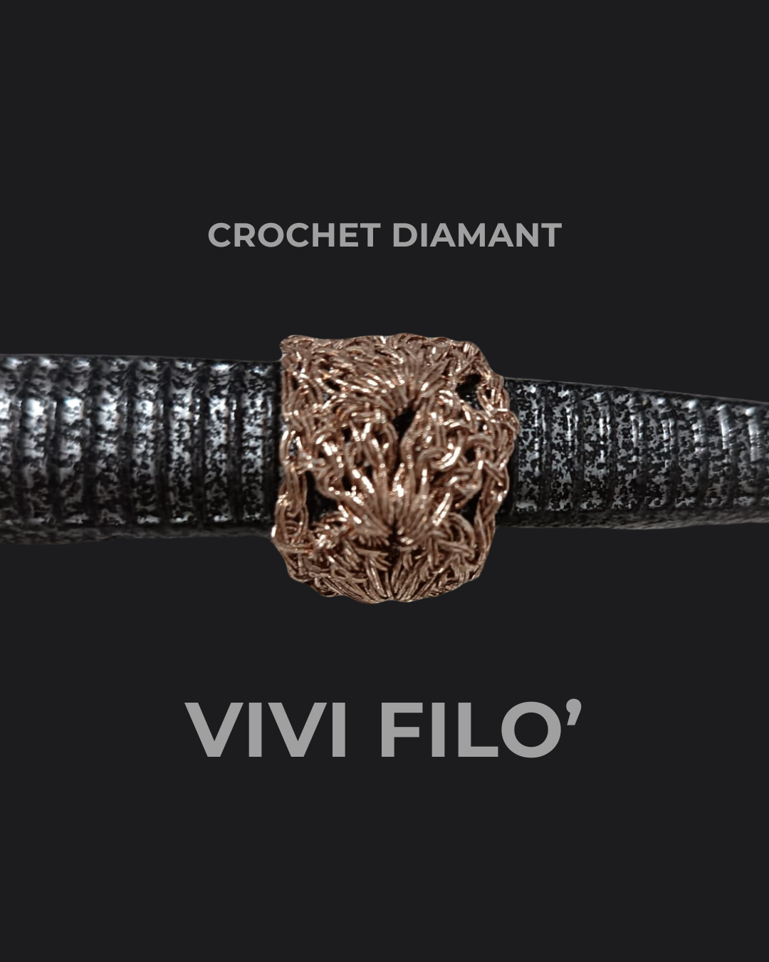 Bague 1 Crochet Diamant