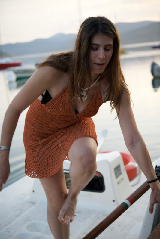 Paola Dress Rouille